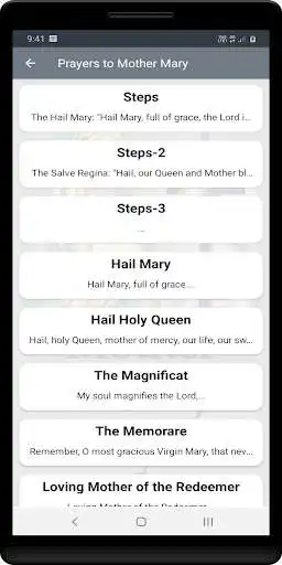 Play Prayers to Mother Mary as an online game Prayers to Mother Mary with UptoPlay