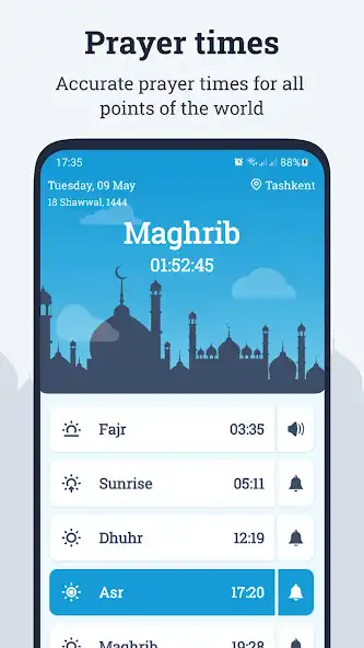 Play Prayer Times, Azan  and enjoy Prayer Times, Azan with UptoPlay