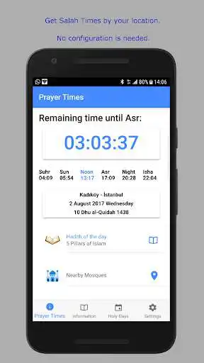 Play Prayer Times, Islamic Information and Mosques