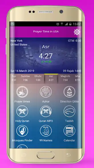 Play Prayer times USA  and enjoy Prayer times USA with UptoPlay