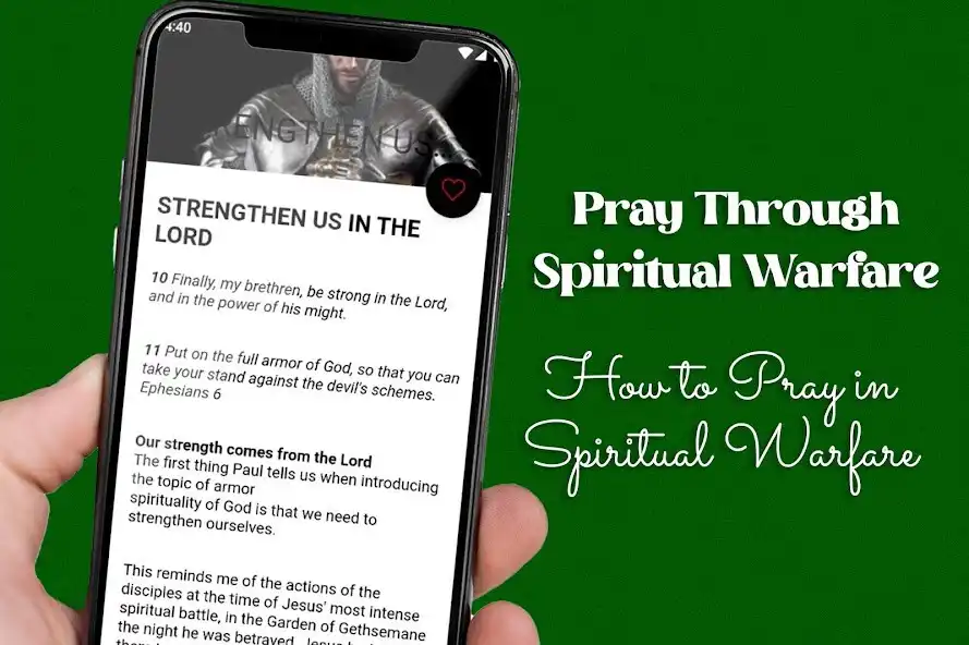 Play Pray Through Spiritual Warfare as an online game Pray Through Spiritual Warfare with UptoPlay