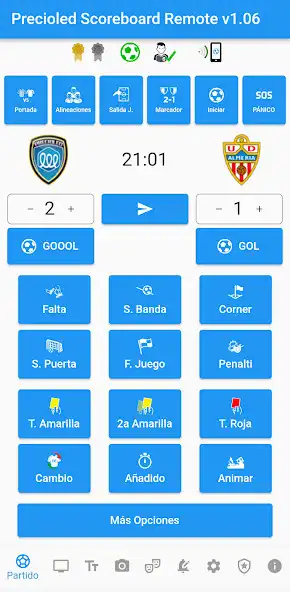 Play Precioled Scoreboard Remote as an online game Precioled Scoreboard Remote with UptoPlay