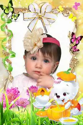 Play Precious Girl Photo Frames