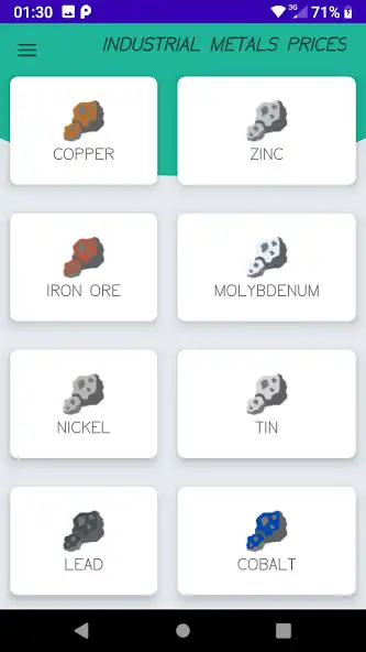 Play Precious  Industrial Metals Prices as an online game Precious  Industrial Metals Prices with UptoPlay
