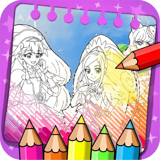 Play Precure Anime coloring APK