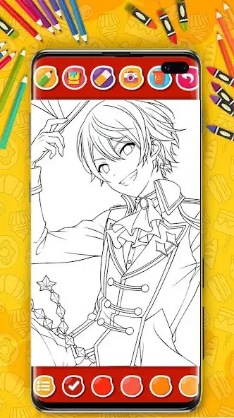 Play Precure Anime coloring as an online game Precure Anime coloring with UptoPlay