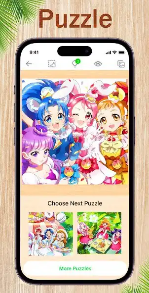 Play Precure game puzzle as an online game Precure game puzzle with UptoPlay