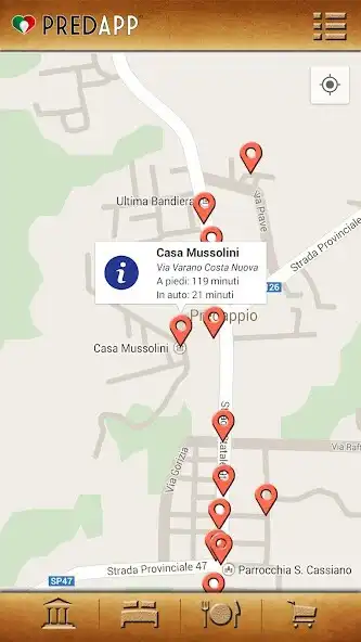 Play PredAPP - Guida di Predappio as an online game PredAPP - Guida di Predappio with UptoPlay