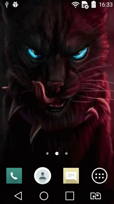 Play Predatory cat live wallpaper
