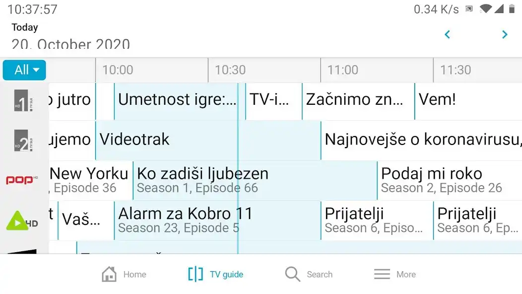 Play Predvajaj.si TV as an online game Predvajaj.si TV with UptoPlay