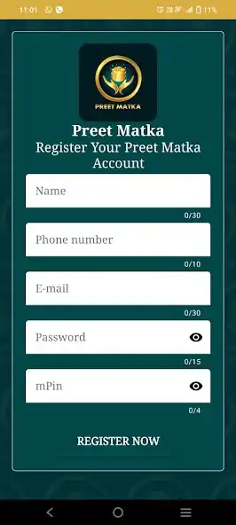 Play Preet- Matka play as an online game Preet- Matka play with UptoPlay