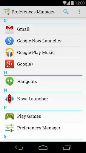 Play Preferences Manager