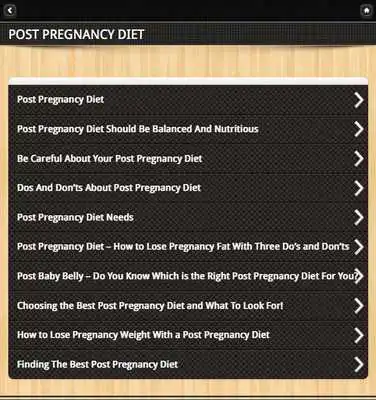 Play Pregnancy Diet Quick Guide