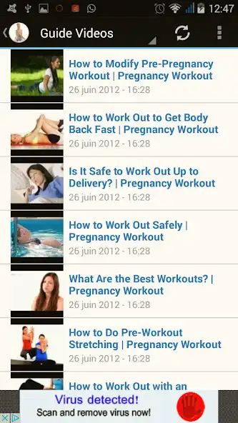 Play Pregnancy Exercises as an online game Pregnancy Exercises with UptoPlay