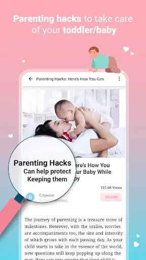 Play Pregnancy  Parenting App as an online game Pregnancy  Parenting App with UptoPlay