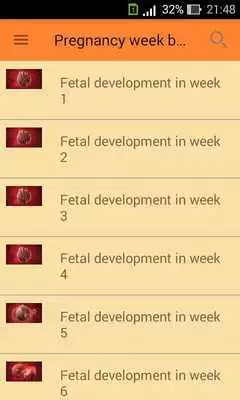 Play Pregnancy week by week. Pregnancy Calendar.