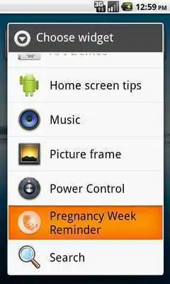 Play Pregnancy Week Reminder