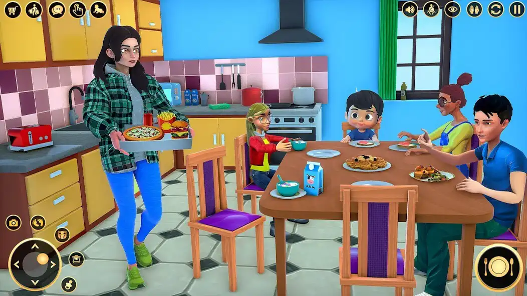 Play Pregnant Mom Family Game 3D as an online game Pregnant Mom Family Game 3D with UptoPlay