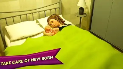 Play Pregnant Mom Life Simulator as an online game Pregnant Mom Life Simulator with UptoPlay