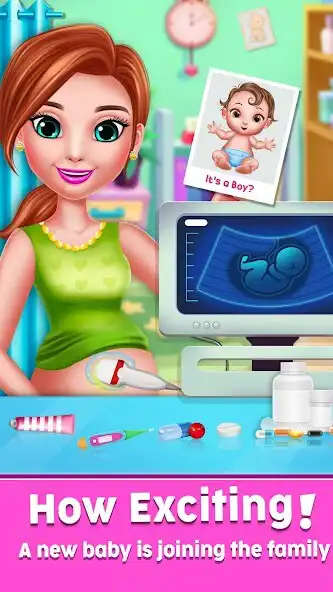 Play Pregnant Mommy and Baby Game as an online game Pregnant Mommy and Baby Game with UptoPlay