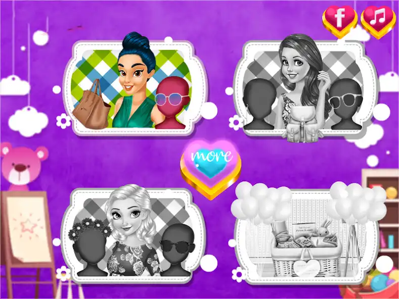 Play Pregnant Princesses Fashion: Mommys Outfit Clothes  and enjoy Pregnant Princesses Fashion: Mommys Outfit Clothes with UptoPlay