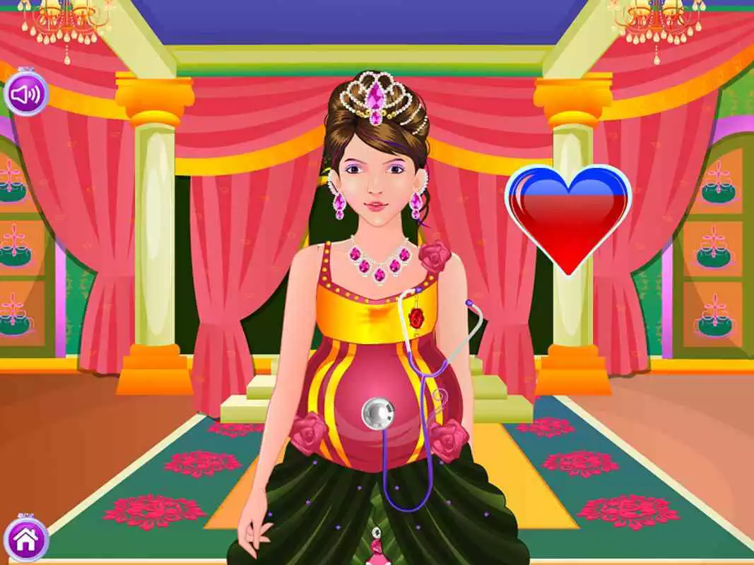 Play Pregnant Princess Gives Birth