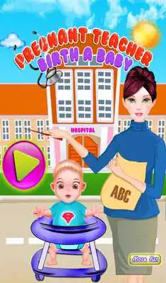 Play Pregnant teacher baby games