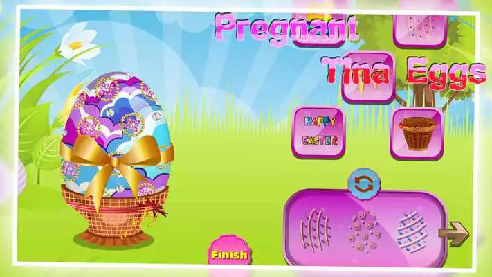 Play Pregnant Tina eggs