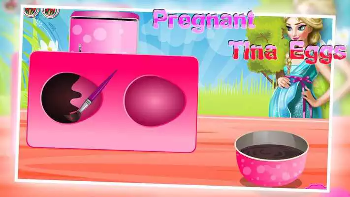 Play Pregnant Tina eggs