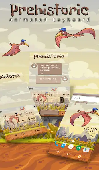 Play Prehistoric Animated Keyboard  and enjoy Prehistoric Animated Keyboard with UptoPlay