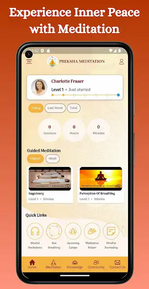 Play Preksha Meditation  and enjoy Preksha Meditation with UptoPlay