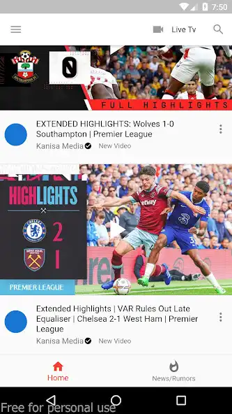 Play Premiere League Highlights as an online game Premiere League Highlights with UptoPlay