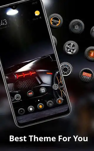 Play Premium luxury sports car launcher theme as an online game Premium luxury sports car launcher theme with UptoPlay