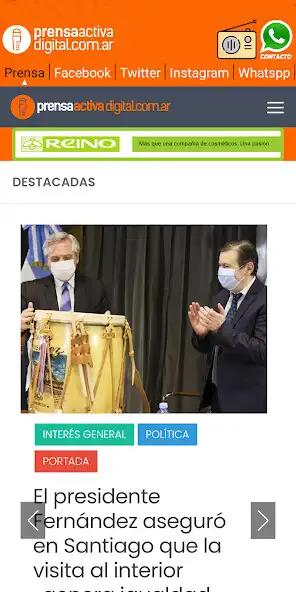 Play Prensa Activa Digital  and enjoy Prensa Activa Digital with UptoPlay