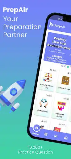Play PrepAir - Entrance Preparation  and enjoy PrepAir - Entrance Preparation with UptoPlay