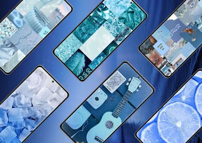 Play Preppy Blue Wallpaper  and enjoy Preppy Blue Wallpaper with UptoPlay