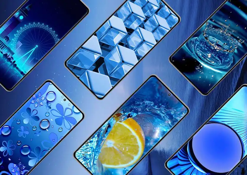 Play Preppy Blue Wallpaper as an online game Preppy Blue Wallpaper with UptoPlay