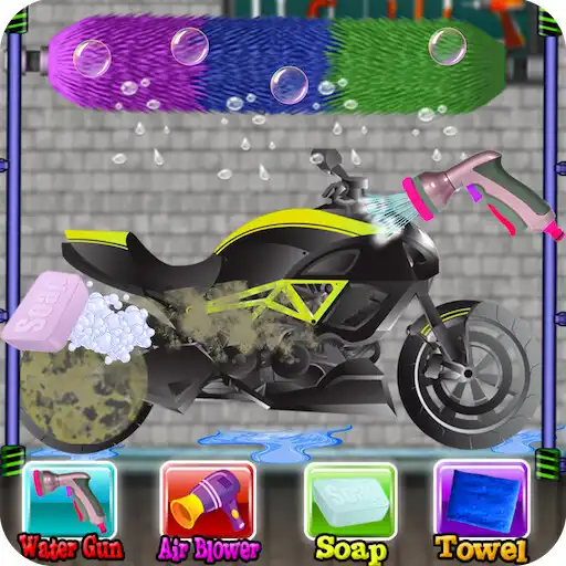 Play Preschool Kid Dirty Bikes Wash APK