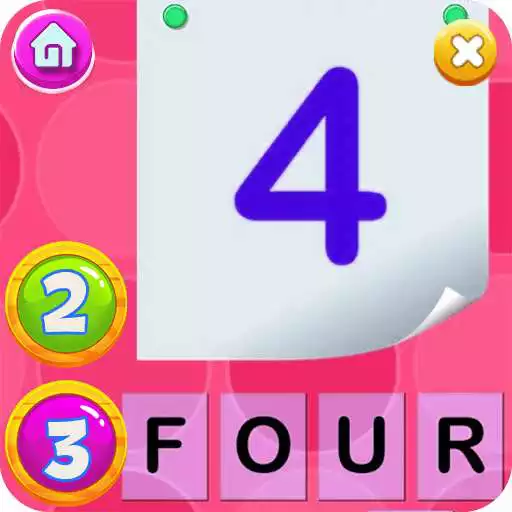 Free play online PreSchool Kids123 First Word  APK