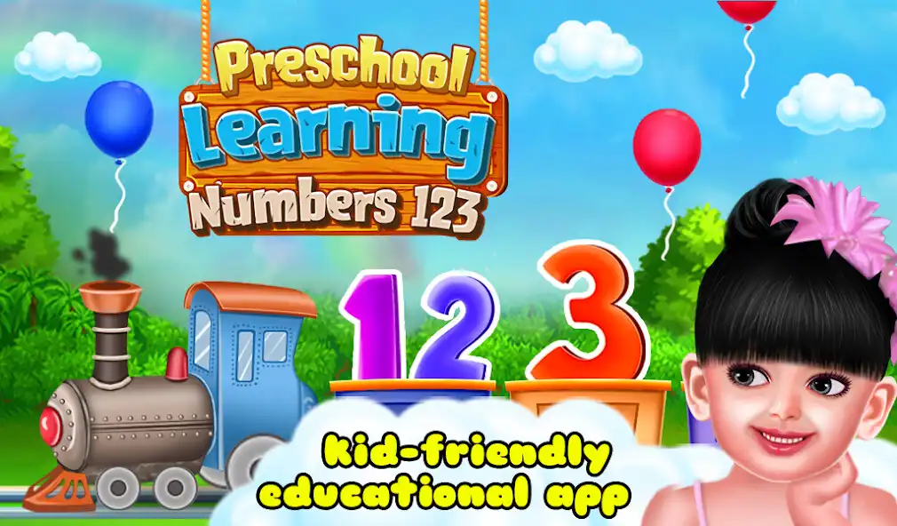Play Preschool Learning Numbers 123 as an online game Preschool Learning Numbers 123 with UptoPlay