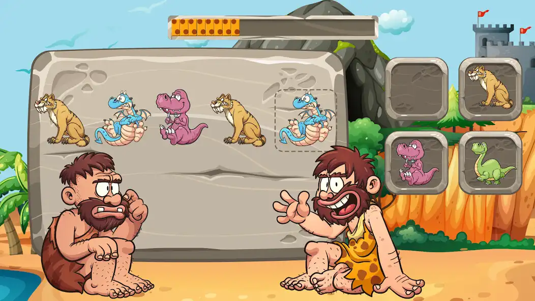 Play APK Preschool Math Adventures-3  and enjoy Preschool Math Adventures-3 with UptoPlay com.forqan.tech.CaveMan3