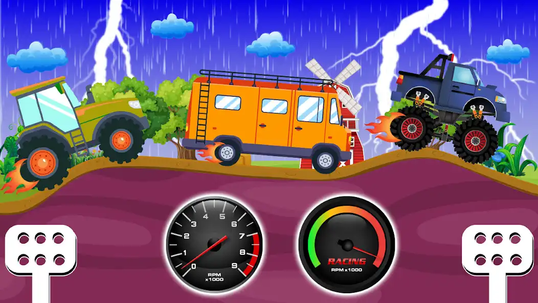 Play Preschool Toddler Cars on Hill as an online game Preschool Toddler Cars on Hill with UptoPlay