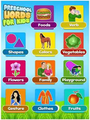 Play Preschool Words
