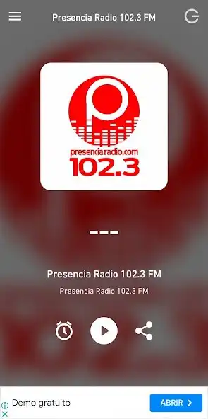 Play Presencia Radio 102.3 FM and enjoy Presencia Radio 102.3 FM with UptoPlay Play Presencia Radio 102.3 FM and enjoy Presencia Radio 102.3 FM with UptoPlay