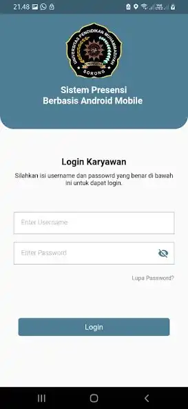 Play Presensi Mobile UNIMUDA Sorong as an online game online Presensi Mobile UNIMUDA Sorong with UptoPlay Play Presensi Mobile UNIMUDA Sorong as an online game Presensi Mobile UNIMUDA Sorong with UptoPlay
