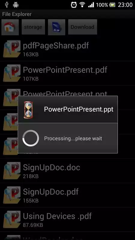 Play Presentation Reader