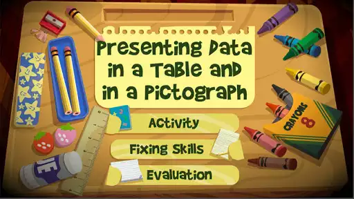 Play Present Data - Table,Pictograph
