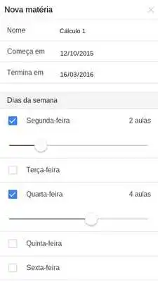 Play Presente! Controle de faltas