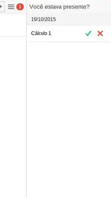 Play Presente! Controle de faltas