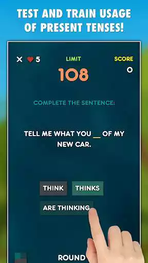 Play Present Tenses Test PRO  and enjoy Present Tenses Test PRO with UptoPlay